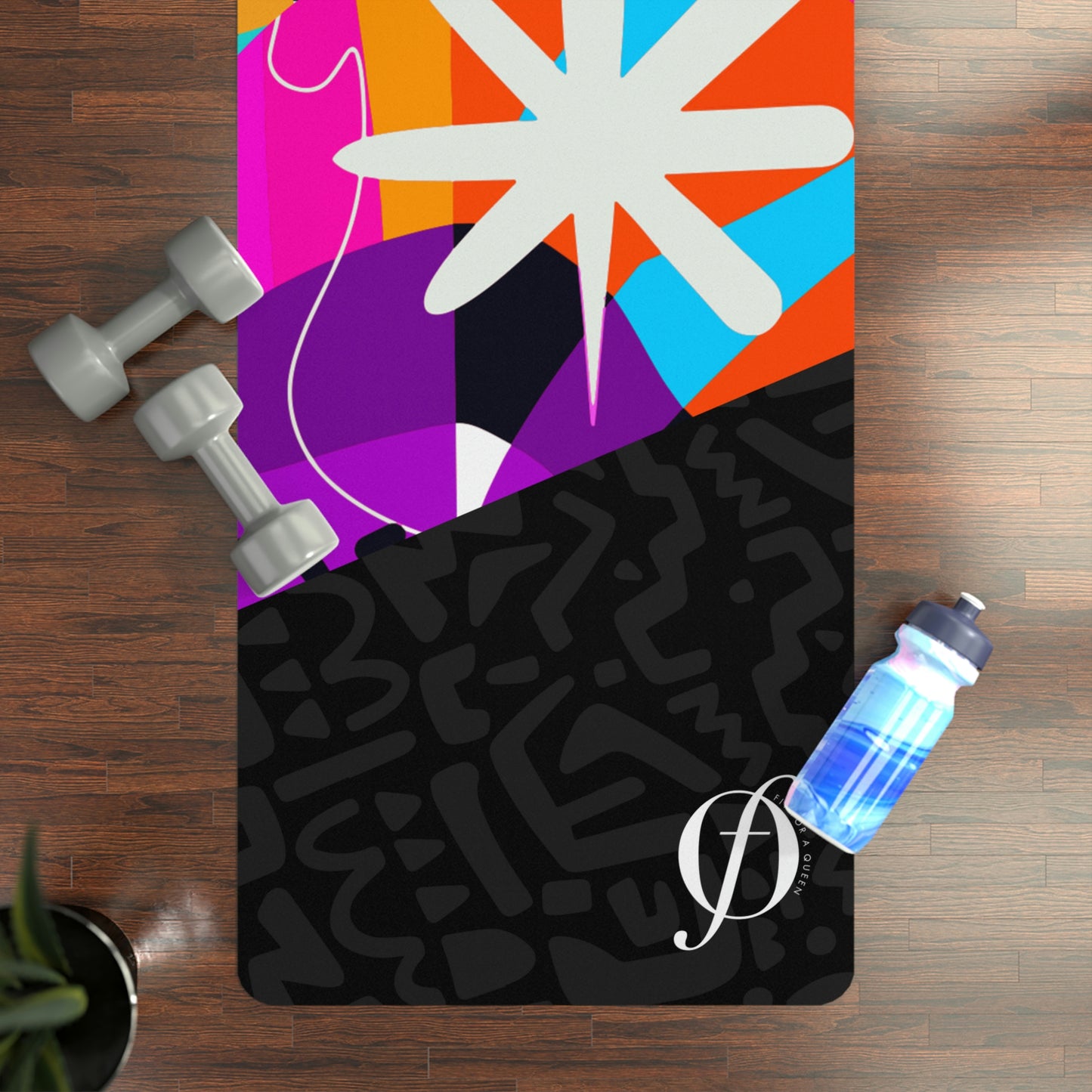Cleopatra - Rubber Yoga Mat