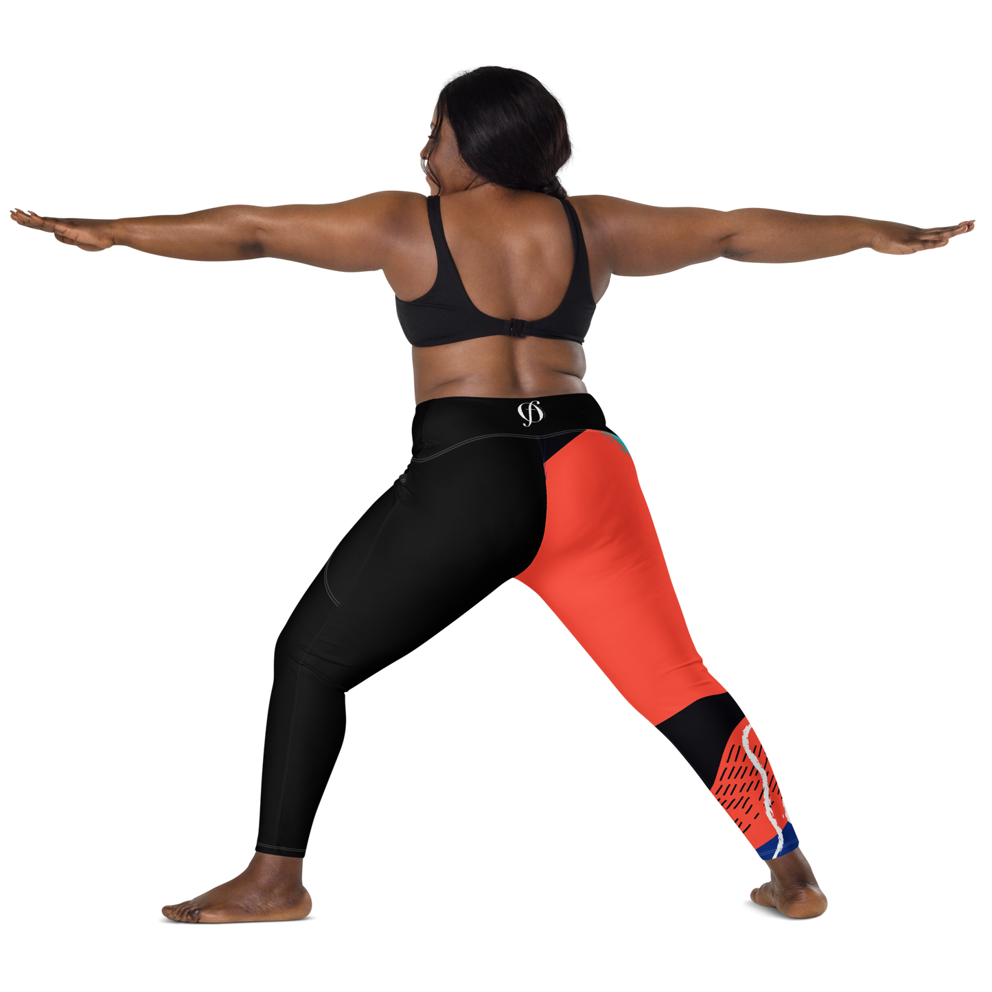 Amina - Crossover leggings with pockets