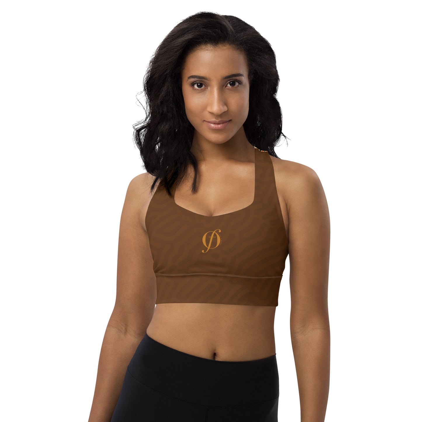 Nefertiti - Longline Sports Bra Cover