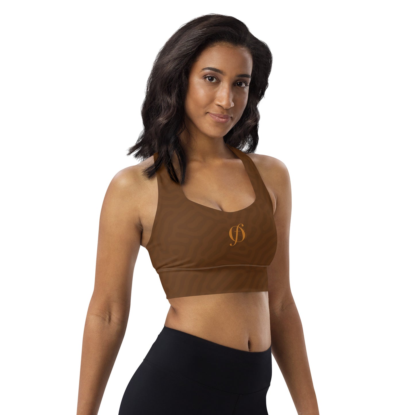 Nefertiti - Longline Sports Bra Cover