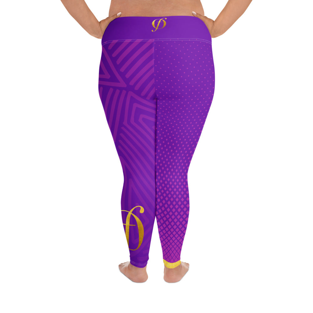 Latifa - Plus Size Leggings 2X - 6X