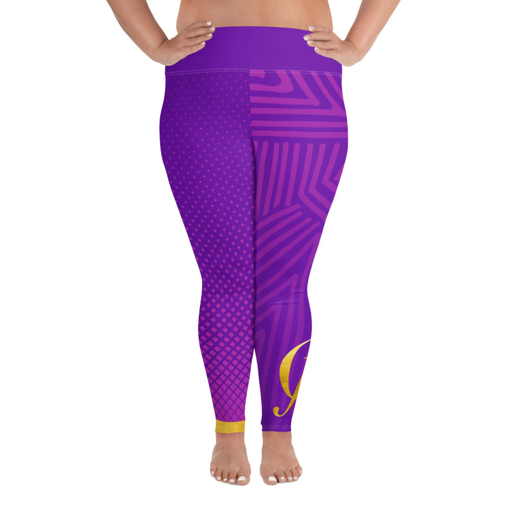 Latifa - Plus Size Leggings 2X - 6X