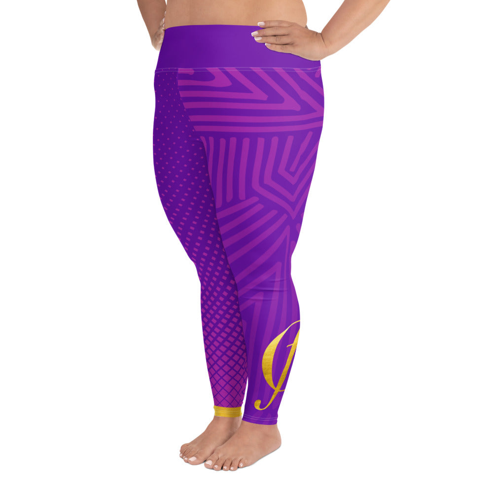 Latifa - Plus Size Leggings 2X - 6X