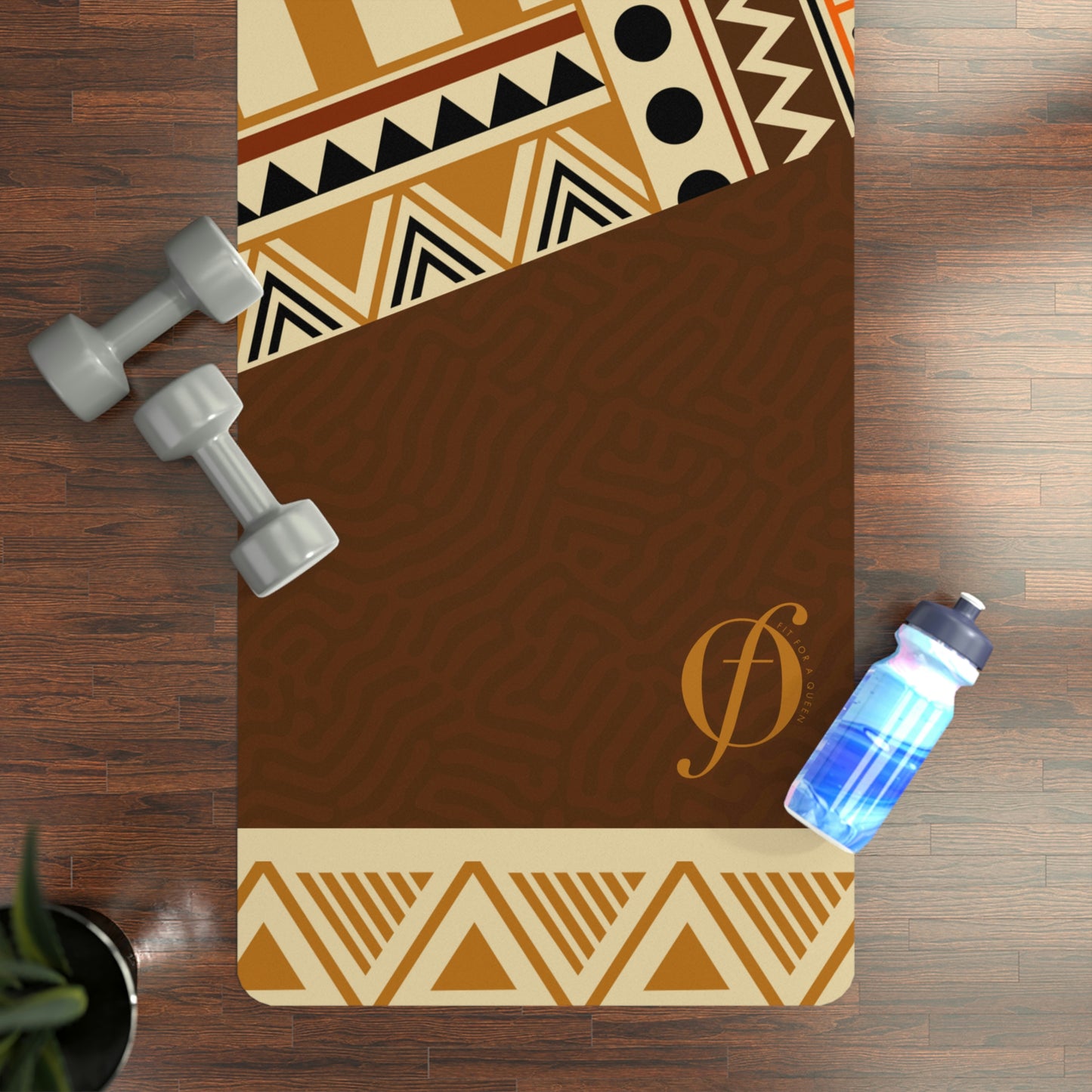 Nefetertiti - Rubber Yoga Mat
