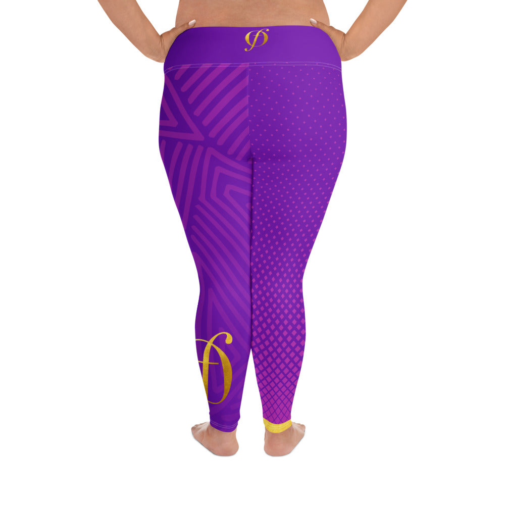 Latifa - Plus Size Leggings 2X - 6X – Fit for a Queen Fitness Wear