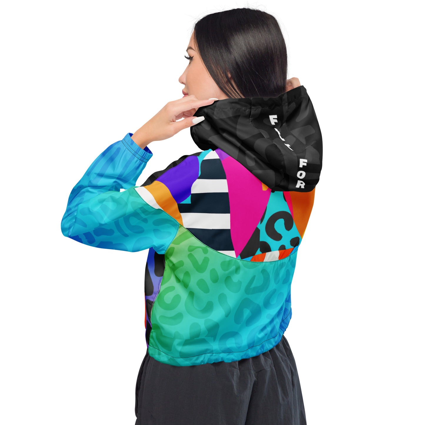 Cleopatra - Women’s cropped windbreaker