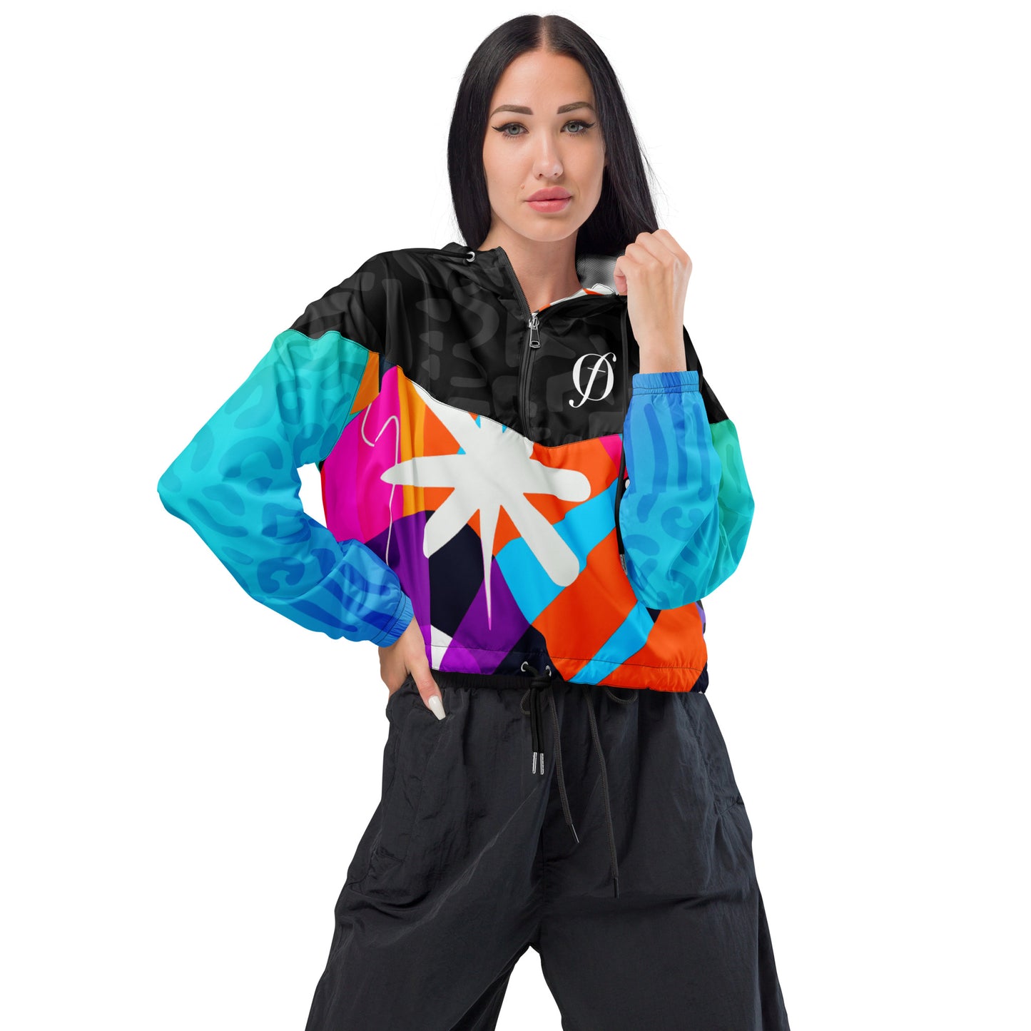 Cleopatra - Women’s cropped windbreaker