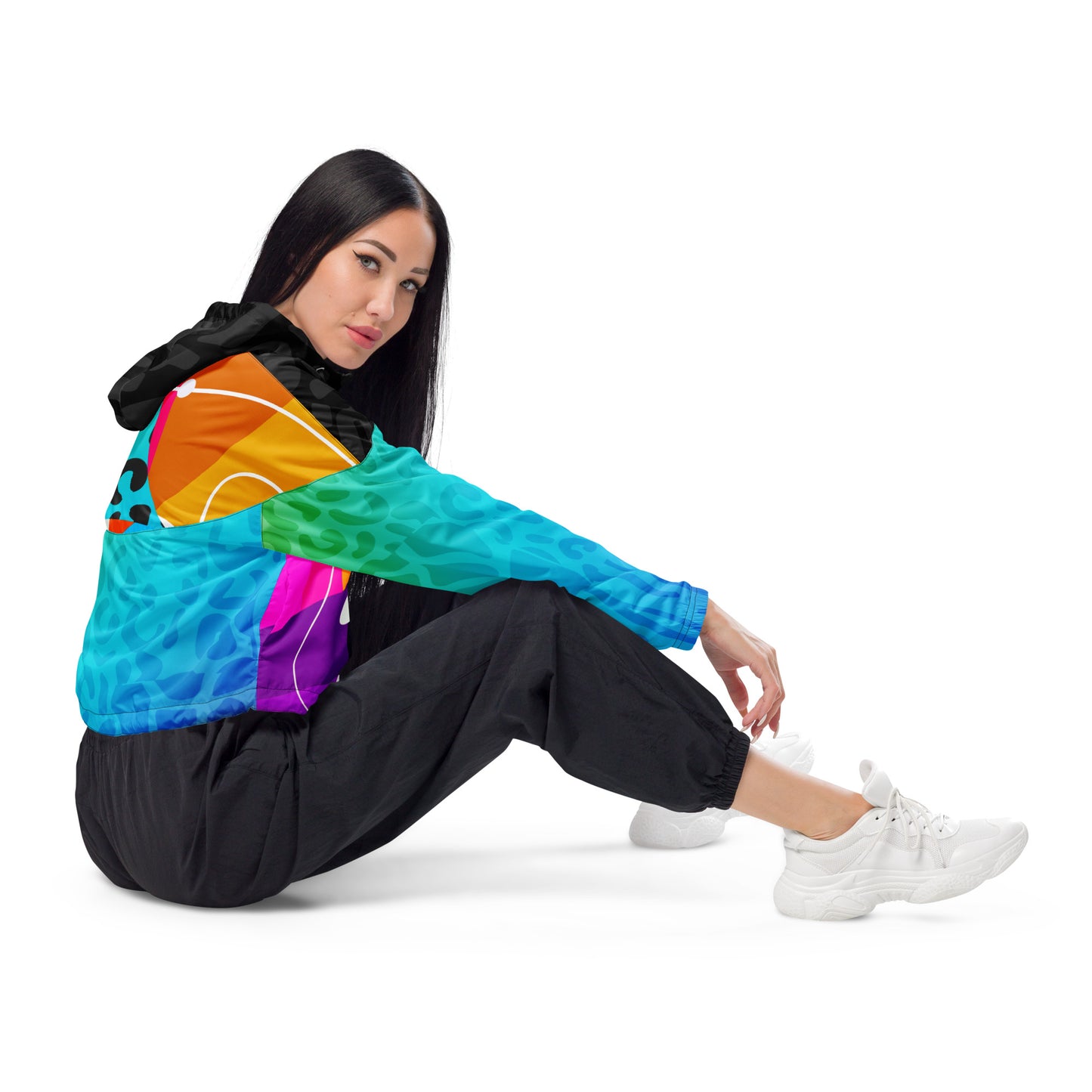 Cleopatra - Women’s cropped windbreaker